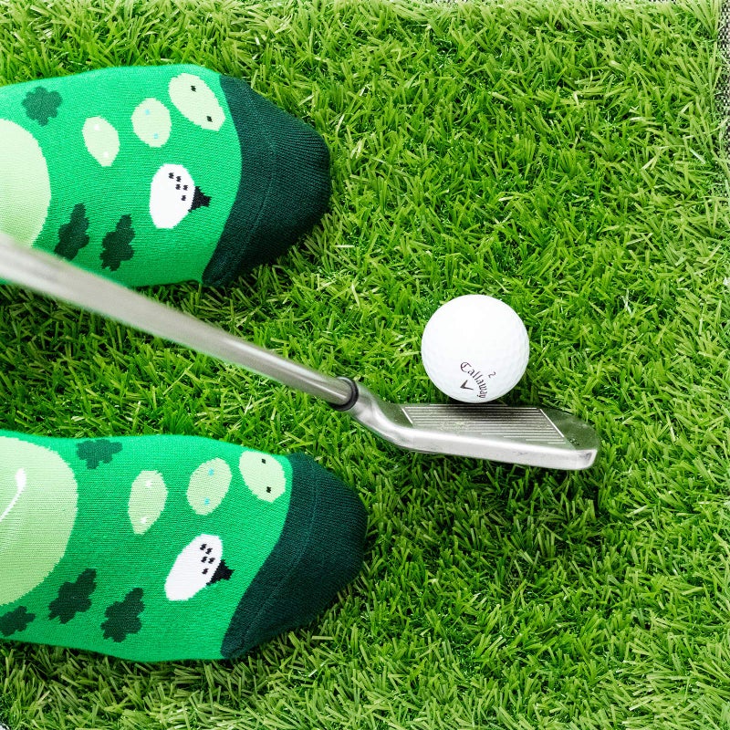 Lavley I'd Rather Be Golfing Socks â€“ Funny Gift for Golf Lovers â€“ Great for Dad, Husband, Grandpa, Brother, or Uncle â€“ Novelty Socks for Men â€“ One Size Fits Most - Image 4